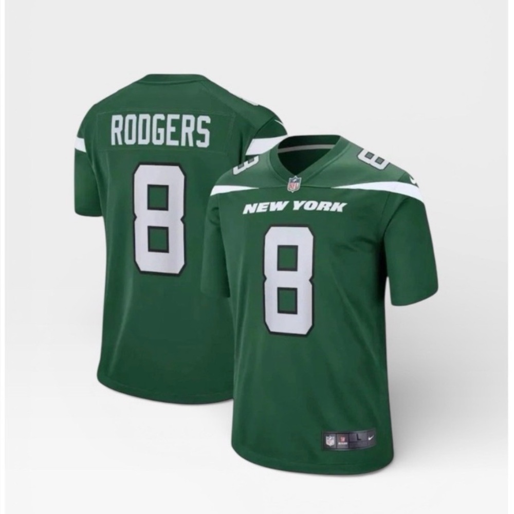 New York Jets Aaron Rodger’s Jersey NWT